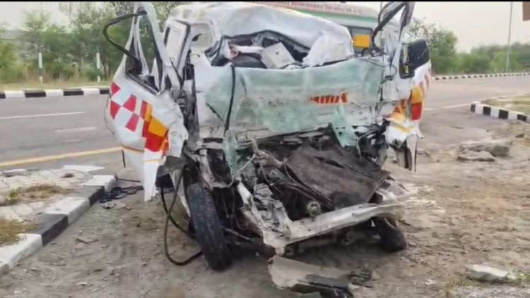 यूपी के पूर्वांचल एक्सप्रेसवे पर भीषण सड़क हादसा, पांच की मौत, एक घायल