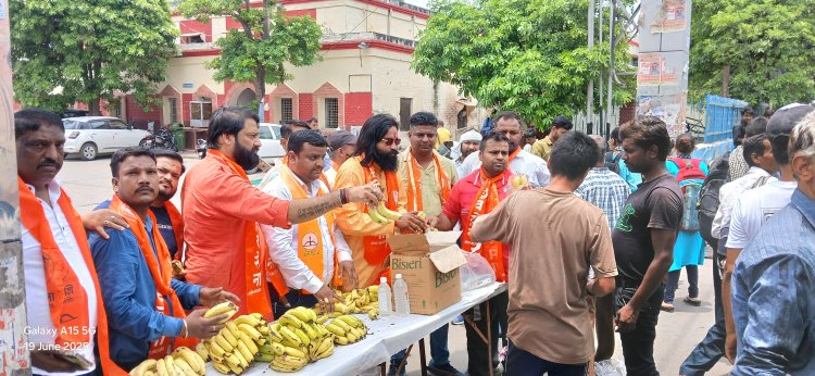 मुरादाबाद में शिवसेना (शिंदे गुट) ने धूमधाम से मनाया 59वां स्थापना दिवस