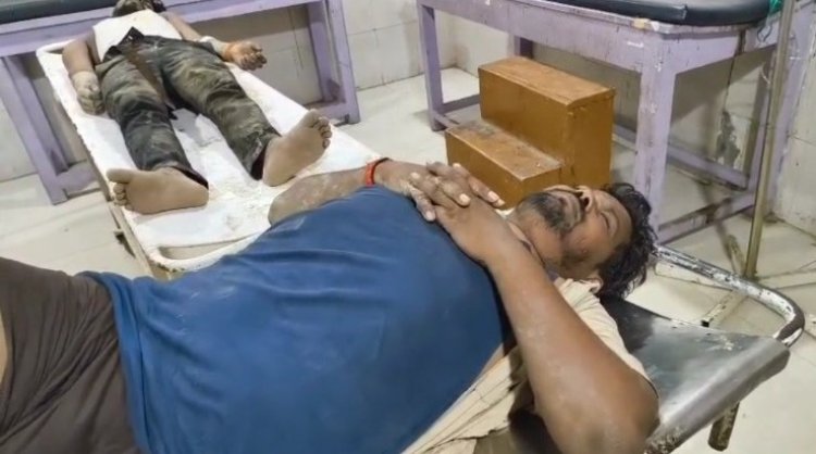 मुरैना में मिट्टी धसकने से एक मजदूर की मौत, पांच घायल