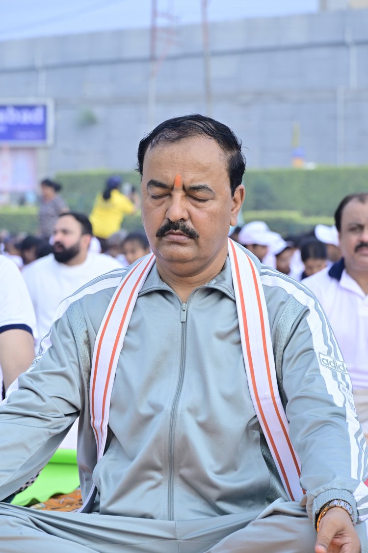 प्रधानमंत्री नरेन्द्र मोदी ने योग से पूरी दुनिया को परिचित कराया: केशव प्रसाद मौर्य