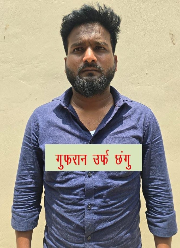 एसटीएफ ने गिरफ्तार किया पचास हजार का इनामी बदमाश