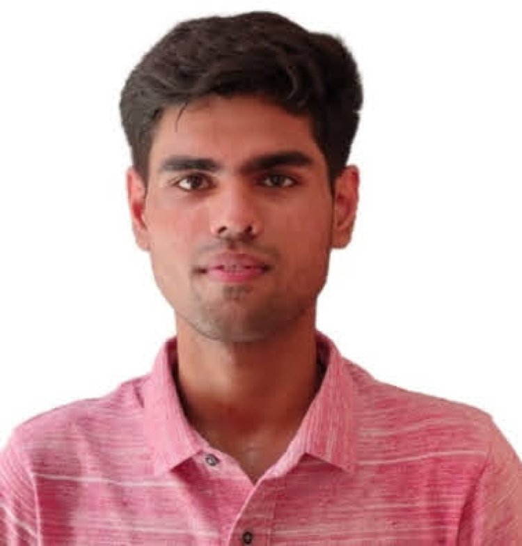 विश्वेश का इंटीग्रेटेड पीएचडी में हुआ चयन, उज्ज्वल भविष्य की ओर बढ़ाया कदम