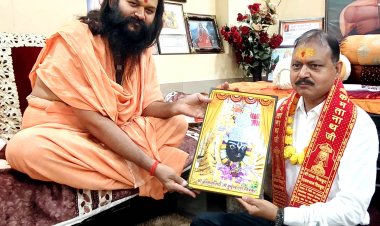 राम की तपोभूमि चित्रकूट को स्वच्छ और सुंदर बनाने को संकल्पित है द हिंदू फाउंडेशन है- सुशील गुप्ता