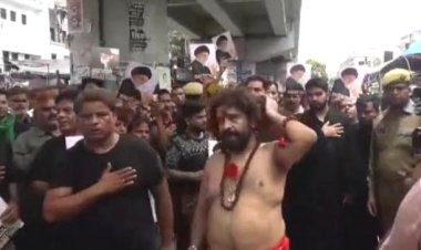 दुनिया में अमन शांति के लिए यौमे आशूरा जुलूस में खून बहा रहा हूं — स्वामी सारंग