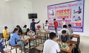 चेस टूर्नामेंट के पहले दिन खिलाड़ियों ने दिखाए अपने-अपने दांव
