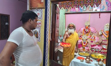 प्रियाप्रीतम केलिकुंज में मनाया गया वीर हनुमान का पाटाेत्सव
