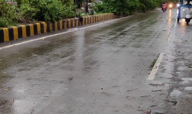 दिनभर उमस भरी गर्मी के बाद शाम को झमाझम बरसे मेघ, शहर भर में जलभराव