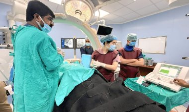 प्रयागराज के स्वरूप रानी नेहरू अस्पताल में रेडियोफ्रीक्वेंसी एब्लेशन तकनीक से ट्राईजेमिनल न्यूराल्जिया का सफल उपचार