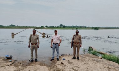 कोटा बांध से छोड़े गए पानी के बाद जालौन में यमुना नदी का जलस्तर बढ़ा, प्रशासन अलर्ट पर
