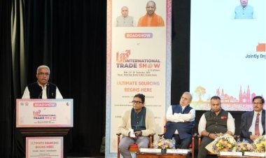 उत्तर प्रदेश इंटरनेशनल ट्रेड शो 2025 का बेंगलुरु में रोड शो सम्पन्न