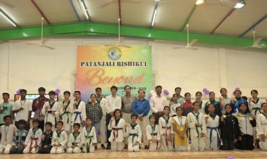 अंतरविद्यालयी खेल प्रतियोगिता में पतंजलि ऋषिकुल का रहा दबदबा