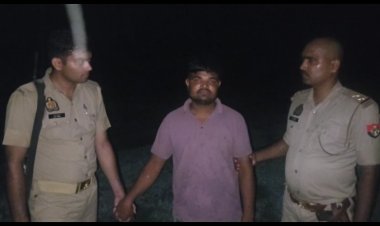 पुलिस मुठभेड़ में दो लुटेरे गिरफ्तार, एक के पैर में लगी गोली