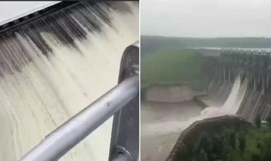 मप्र : बारिश से डेम हुए ओवरफ्लो, शिवपुरी में मडीखेड़ा के दो और रायसेन में बारना डेम के खोले गए चार गेट