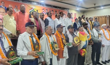 कारगिल युद्ध में शामिल रहे 11 वीर सैनिकों को किया गया सम्मानित