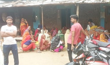 समाचार पत्र विक्रेता की सड़क हादसे में मौत