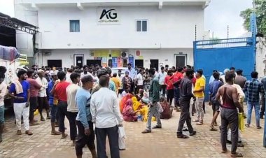 ग्लास फैक्ट्री में करंट लगने से श्रमिक की मौत