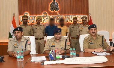 प्रयागराज: वृद्ध की हत्या मामले में बाल अपचारी समेत तीन गिरफ्तार, आलाकत्ल बरामद