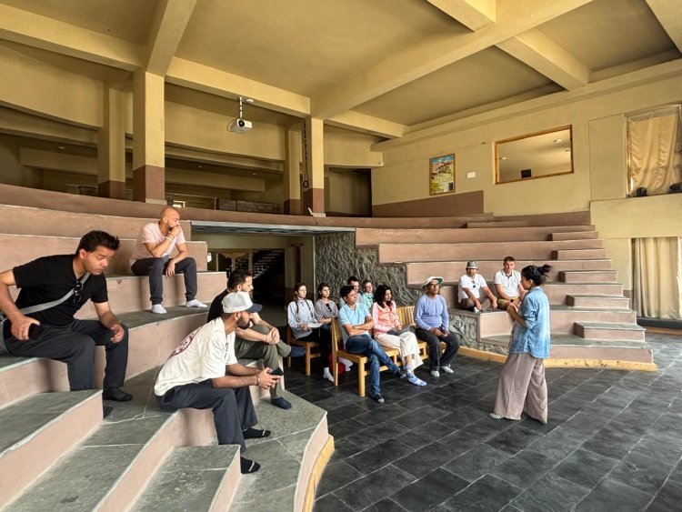 जम्मू विश्वविद्यालय के भद्रवाह परिसर ने भारतीय हिमालय में जलवायु संकट से निपटने के लिए लद्दाख में वैश्विक विशेषज्ञों को किया एकजुट