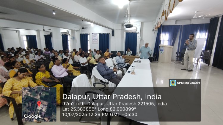 गुरु से मिलने वाले ज्ञान का अधिक से अधिक प्रयोग करें छात्र: प्रो.रोहित रमेश