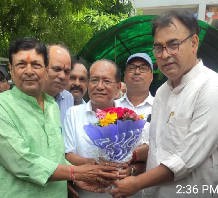 भारतीय जनता पार्टी के राष्ट्रीय उपाध्यक्ष डॉ. एम. चुबा आओ ने गाजियाबाद में दिया सफलता का मंत्र