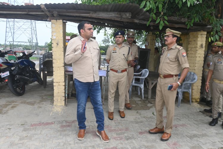 कांवड़ यात्रा पर एसएसपी की पैनी नजर, मंदिरों और मार्गों की सुरक्षा का लिया जायजा व अफसरों को दिए सख्त निर्देश