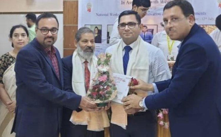 बीएचयू के डॉ. बाला लखेन्द्र को 'आईपीआर बेस्ट रिसर्चर' सम्मान से नवाजा गया: बौद्धिक संपदा अधिकार क्षेत्र में उत्कृष्ट योगदान की सराहना