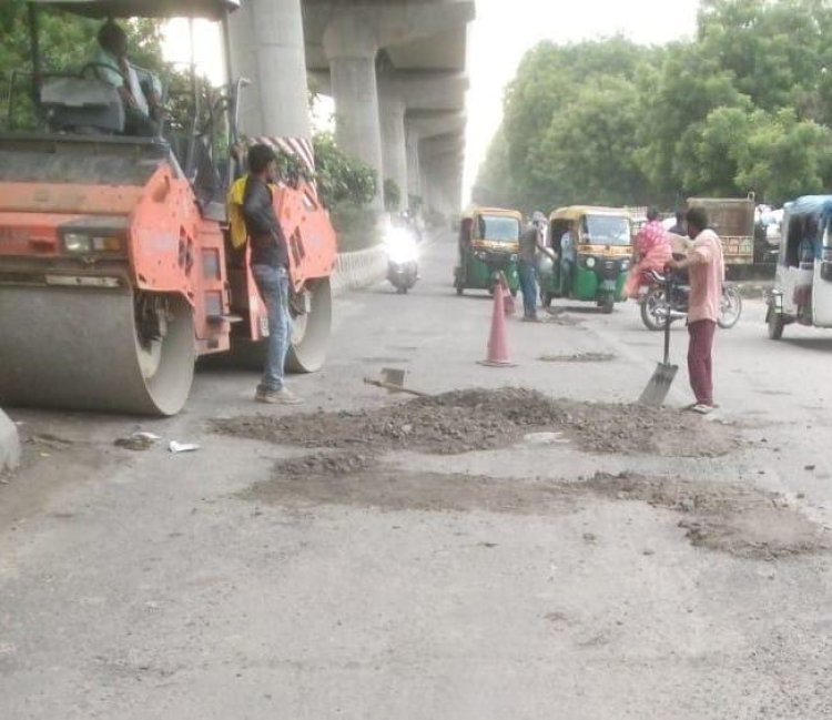 एनएच-91 के क्षतिग्रस्त हिस्सों का मरम्मत कार्य तेजी से हो रहा है :  एके जयंत