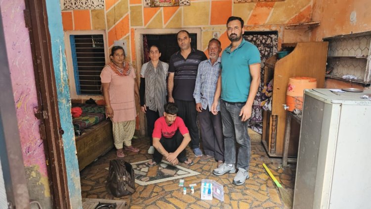 रिहायशी मकान में छापामारी के दौरान 7.06 ग्राम चिट्टा बरामद, आरोपी गिरफ्तार