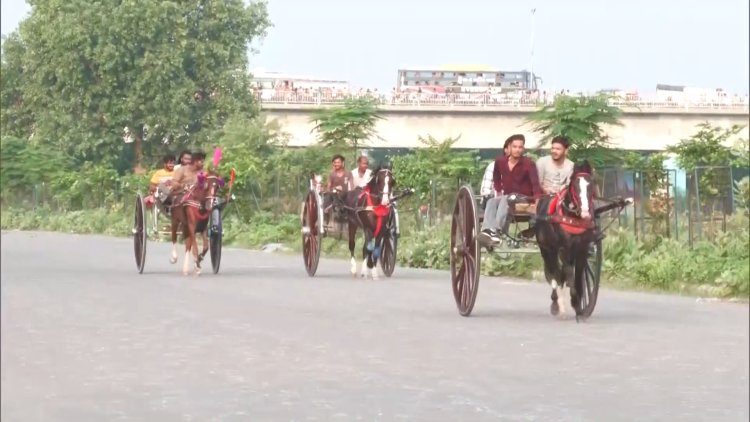 प्रयागराज की गौरवशाली घुड़सवारी परंपरा : गहरेबाजी की जीवंत परंपरा