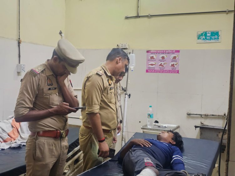 मास्क लगाकर करता था चोरी, शातिर चोर मुठभेड़ में गिरफ्तार, गोली लगी