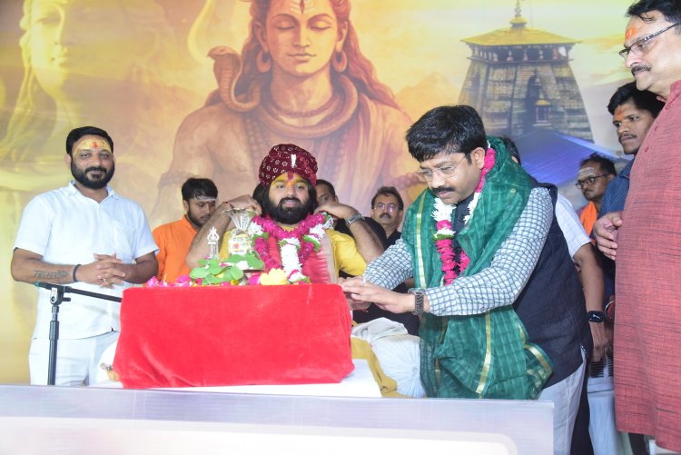 आत्मा को शुद्ध और समाज को दिशा देने वाली है श्री शिव महापुराण कथा: मंत्री नंदी