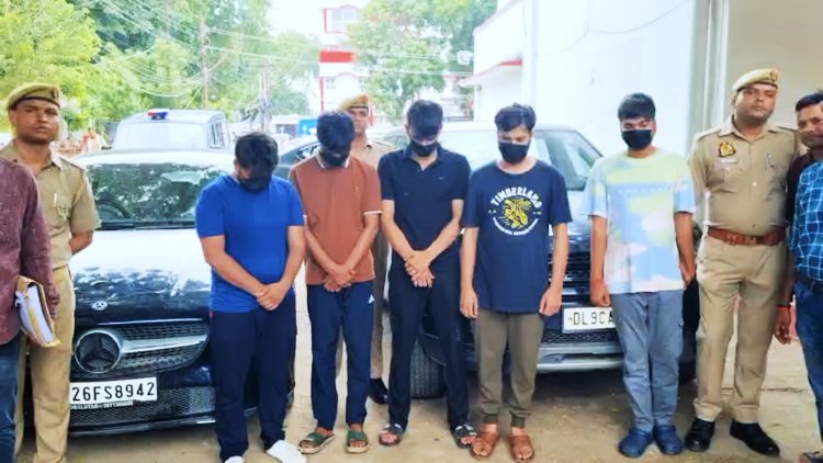 डिजिटल अरेस्ट कर 28 लाख से अधिक की ठगी करने वाले पांच अंतरराज्यीय साइबर ठग गिरफ्तार