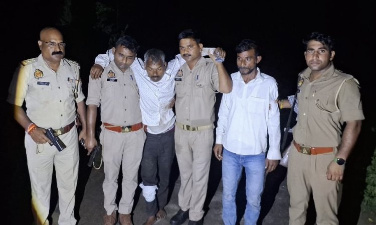 बरेली : मुठभेड़ में दो लुटेरे गिरफ्तार, एक गाेली लगने से घायल