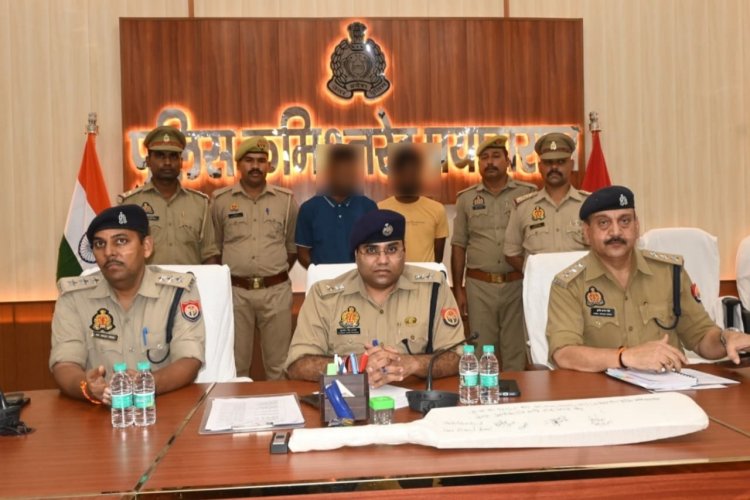 प्रयागराज: वृद्ध की हत्या मामले में बाल अपचारी समेत तीन गिरफ्तार, आलाकत्ल बरामद
