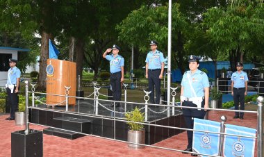 एयर कमोडोर चंद्र कुमार रस्यारा ने वायु सेना स्टेशन मनौरी की संभाली कमान