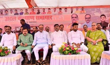 धर्मपाल सिंह ने किया भाजपा कार्यालय के अटल कल्याण सभागार का शिलान्यास