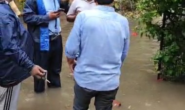 लगातार हुई बारिश ने रक्षाबंधन पर बिगाड़ा शहर का मूड, जगह-जगह जल भराव और जाम से लोग हलकान