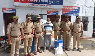 नकली शराब बनाने वाली फैक्ट्री का भंडाफोड़ ,एक गिरफ्तार