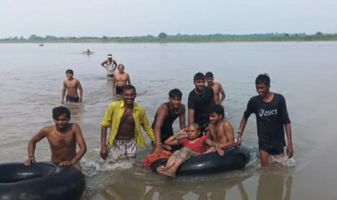लखनऊ एक्सप्रेस वे से यमुना में कूदी आगरा की महिला, ग्रामीणों ने बचाया