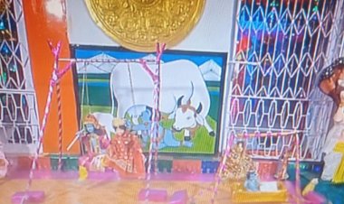 श्रीकृष्ण जन्मोत्सव को लेकर सजे मंदिर व थाने