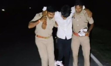 प्रयागराज: मुठभेड़ में पच्चीस हजार का इनामी बदमाश गोली लगने से घायल