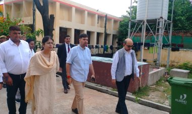 जिला जज एवं जिलाधिकारी ने किया बाल सम्प्रेक्षण गृह का निरीक्षण