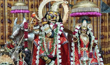 अजा एकादशी पर गोविन्द देव का गोचारण लीला का हुआ श्रृंगार