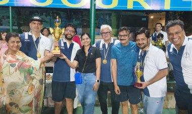 लान टेनिस-बैडमिंटन प्रतियोगिता में डाक्टरों ने दिखाया हुनर, प्रतियोगिता में 40 डाक्टरों ने किया प्रतिभाग