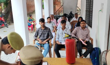 मुरादाबाद में अग्नि शमन विभाग 800 बेरोजगार युवाओं को बनाएगा अग्नि सचेतक