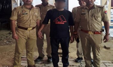 प्रयागराज : पन्द्रह हजार का ईनामी बदमाश गिरफ्तार