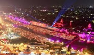 दीपोत्सव 2025 :रिकॉर्ड बनाने को 32 हजार वालंटियर बिछायेंगे 28 लाख दीप