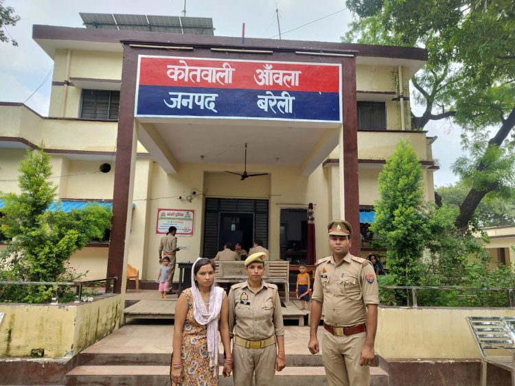 बरेली : पति के हाथाें पत्नी को मरवाने वाली प्रेमिका गिरफ्तार