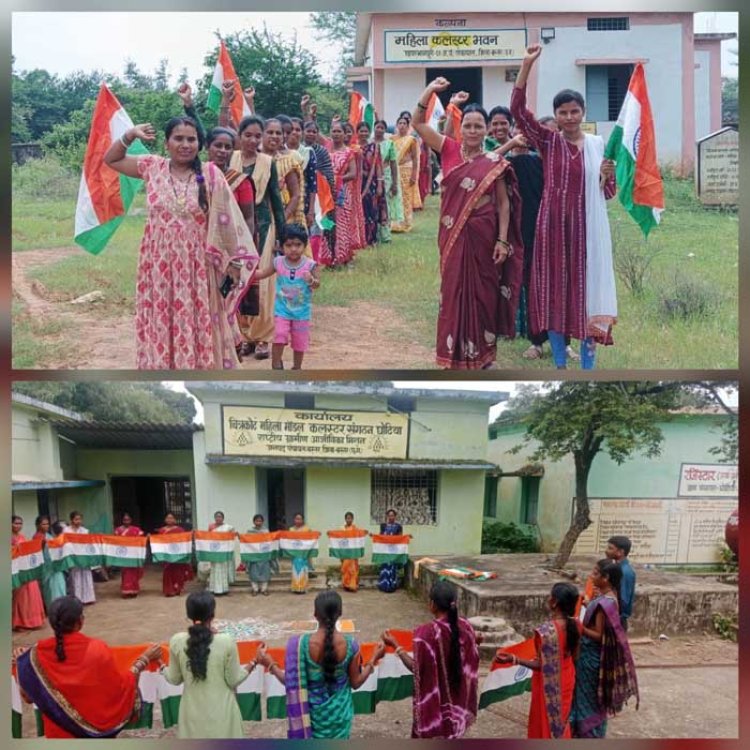 बस्तर जिले में हर घर तिरंगा अभियान का आगाज: बिहान दीदियों ने संभाली कमान