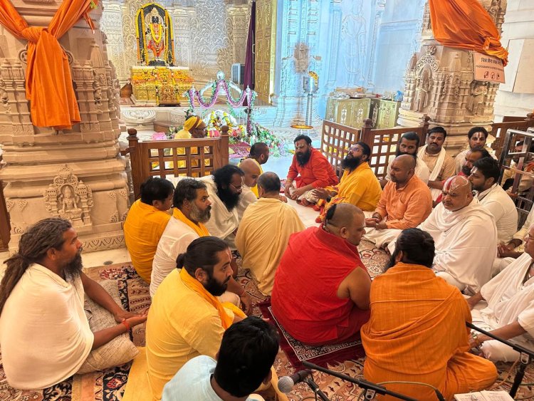 रामलला के समक्ष सावन में बह रही संगीत की रसधार